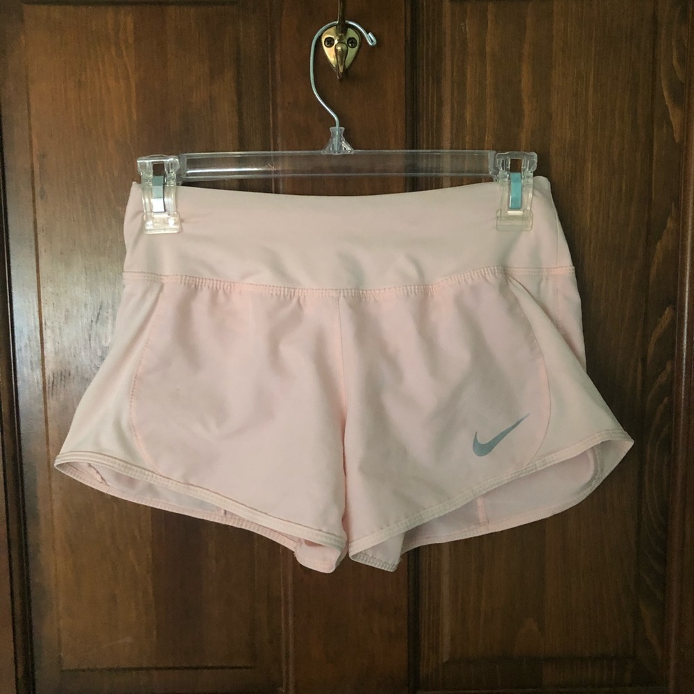 Light pink Nike shorts